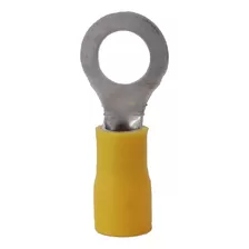 Terminal De Ojo Amarillo 8.4mm 30und Conector Anillo