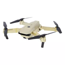 Drone Dobrável Com Câmera Hd Dourado 2.4ghz 1 Bateria 