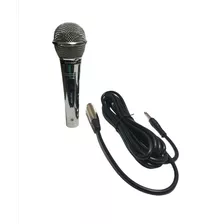 Micrófono Vocal Profesional Dinámico Con Cable Profesional