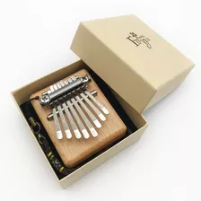 8 Teclas Kalimba Dedo Pulgar Piano Instrumento Piano