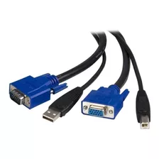 Startech 6feet 2in1 Usb Kvm Cable Svusb2n1_6