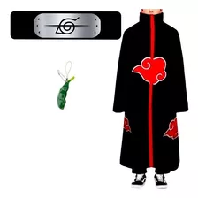 Roupa Naruto Akatsuki Bandana Itachi Com Pop It Fidget Toy