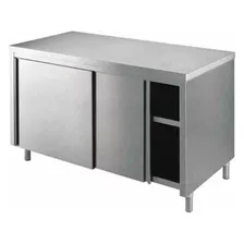 Mueble Cerrado 100% Inox 150x60x85 Cms