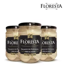 Kit 3 Palmitos Floresta Rodela Em Conserva 300gr