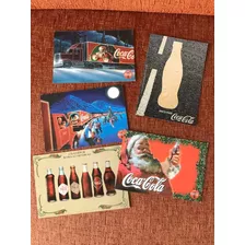 Postales Coleccionables De Coca Cola X5
