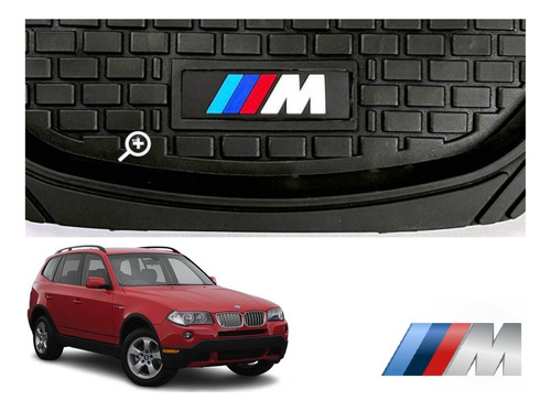 Tapetes 3d Logo Bmw + Cubre Volante X3 2004 A 2008 2009 2010 Foto 7