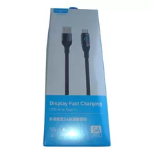 Cabo Usb A-c 1,2m Com Visor (movespeed)