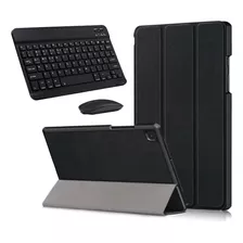 Capa Para O Tablet Galaxy Tab A9 + Teclado E Mouse Bluetoth