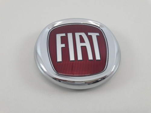 Emblema Parilla Delantera  Fiat  Rojo Mopar Foto 3