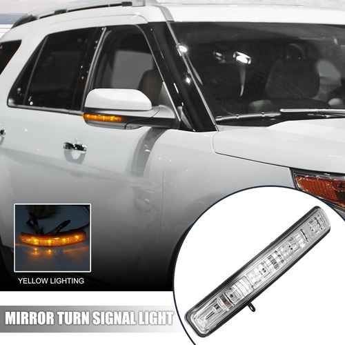 Luz Seal Giro Espejo Derecho Para Ford Explorer 2011-2019 Foto 2