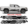 Stickers Lateral+garra Para Toyota Tacoma Trd Sport 4x4 3p E