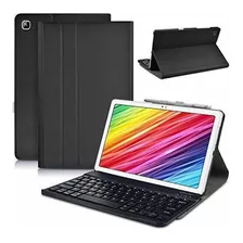 Funda Tablet Detuosi Funda Con Teclado Inalámbrico Bluetoot