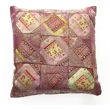 Almohadones Decorativos 40x40 Vintage India Patchwork 59588 