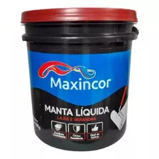 Manta Liquida Maxincor 18lts Impermeabilizante Cinza Chumbo