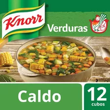 Pack X 18 Unid. Caldo Verdura 12 Un Knorr Caldos Y Sopas