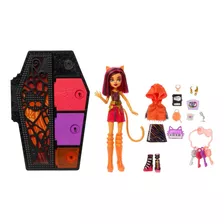 Monster High Muñeca Skulltimates Secrets Sustos Neón Toralei