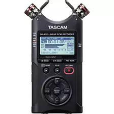 Tascam Dr-40x Grabador De Audio Digital De Cuatro Pistas E I