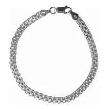 Pulseira Bismark Diamantada Prata 925 Original