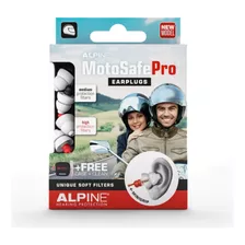 Kit Protetor Auricular Apline Motosafe Pro 2 Pares + Case