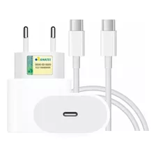 Carregador Turbo 30w P/ iPhone 15 16 Pro Max Usb-c Turbo