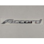 Emblema Letrero Honda Accord 21.5cm X 2.5cm Genrico 