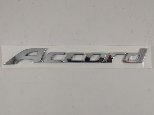 Emblema Letrero Honda Accord 21.5cm X 2.5cm Genrico  Foto 2