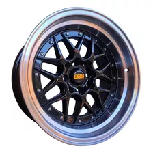 Pack De 4 Llantas Aro 15 Bbs Rc 4x100-114 Ancho 8