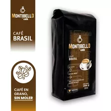 Cafe En Grano Tostado S/azucar Expreso Montibello Brasil 1kg