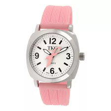 Tko Mujeres Breast Cancer Awareness Pink Ribbon Wrist Watch