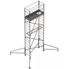 Andaime Industrial Torre 6m Atende Nr18 Completo Galvanizado