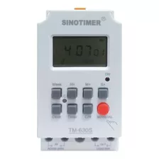 Temporizador Programável Monofásico 28 Programas 220v 30a 