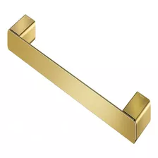 Porta Toalha Docol Bas Rosto 300mm Flat Ouro Pol 1013643 Cor Dourado