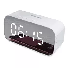 Reloj De Mesa Digital Durawell Spk-b015 - Branco 