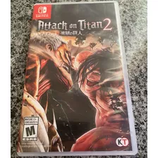 Attack On Titan 2 Nintendo Switch Semi Novo Raro
