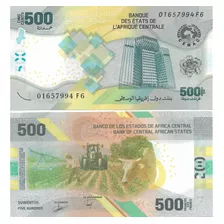 Africa Central - Fn. 387 - P. F.(ge) 500 Fr. 2020 - S/c