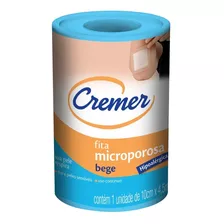 Fita Microporosa Cremer Bege 10cm X 4,5m