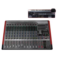 Consola Amplificada Batblack 12 Canales 2000w Bt-mb12p