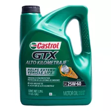 Castrol Gtx High Mileage 25w60 Galon