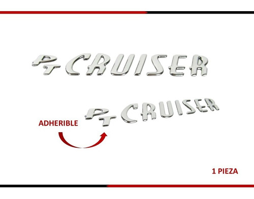 Emblema Lateral Izquierdo Chrysler Pt Cruiser 2001-2010 Foto 2