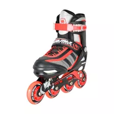 Patins Inline Dois Em Um Vermelho Winmax Wme77715am