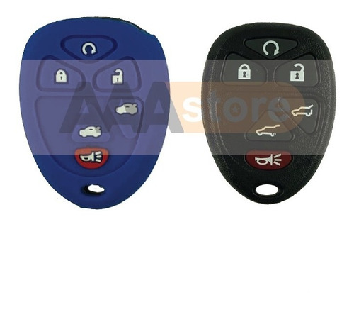 Funda Silicon Protector Llave Chevrolet Gmc Cadillac 7 Color Foto 3