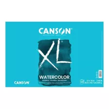 Block Canson Xl Watercolor Acuarela Dibujo 300g 30.5x45 30h