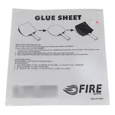 Glue Sheet Hoja De Goma Para Mesa Tenis Fire Sports