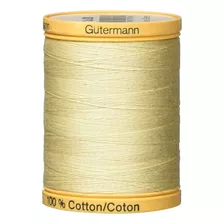 Gutermann  hilo De Algodón Natural, 800 m/875 yd, R.