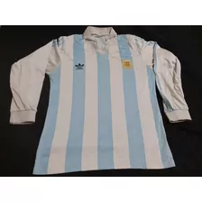 Camiseta Selección Argentina .año 1992 .titular Manga Larga