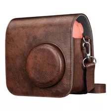 Funda De Cámara Fintie, Para Fujifilm Instax Mini 7+, Marrón