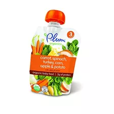 Plum Organics Stage 3 Organic Baby Food Zanahoria Zanahoria