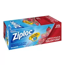 Bolsas Ziploc Para Guardar Transparentes 25 Unidades