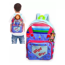 Mochila Chucky Good Guys Con Bolsa Transportadora Para Muñeco