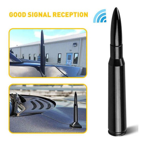 1x Black Car Antenna Mast Power Radio Am/fm Auto Accessor Mb Foto 5